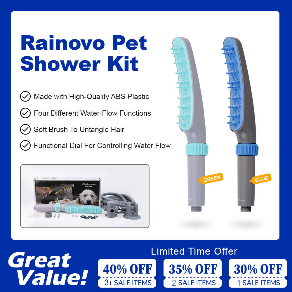 Rainovo Pet Shower Kit